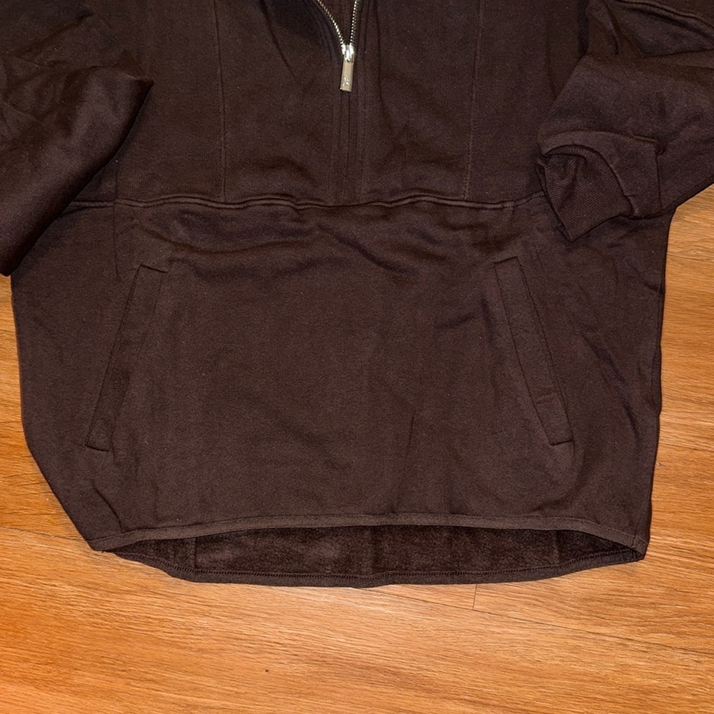 Youngla Oversized Throwback Pullover Quarter Zip … - image 4